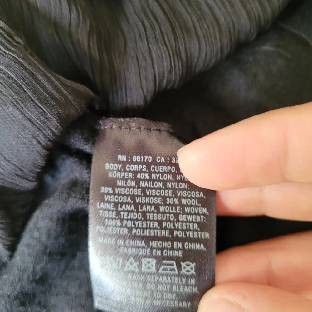 ANTHROPOLOGIE ANGEL OF THE NORTH Wool Blend Chiffon Cardigan - Picture 4 of 6